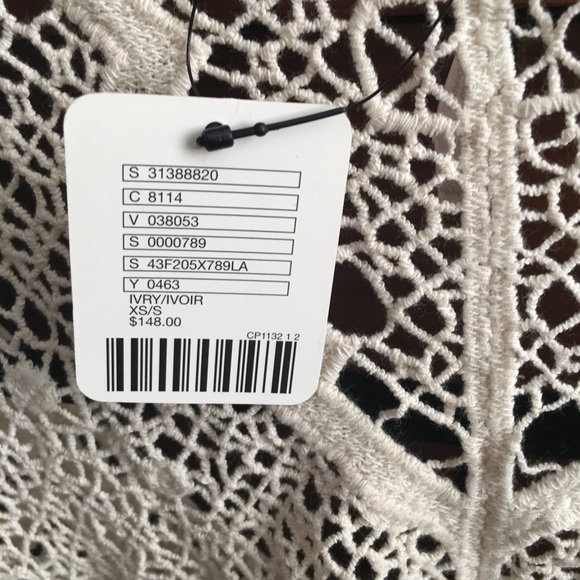 Free People crochet top - cream - XS/S - Picture 3 of 5